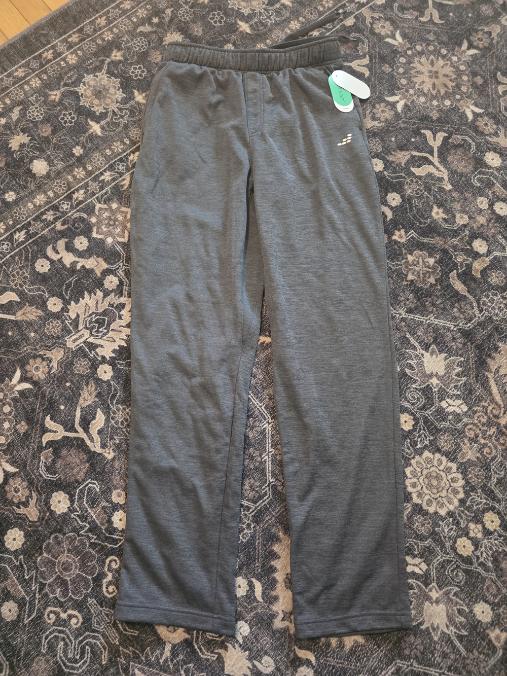 bcg Men's Charcoal Gray Athletic Jogger Pants